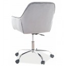 Кресло компьютерное SIGNAL Q-190 Velvet Bluvel 14 серый